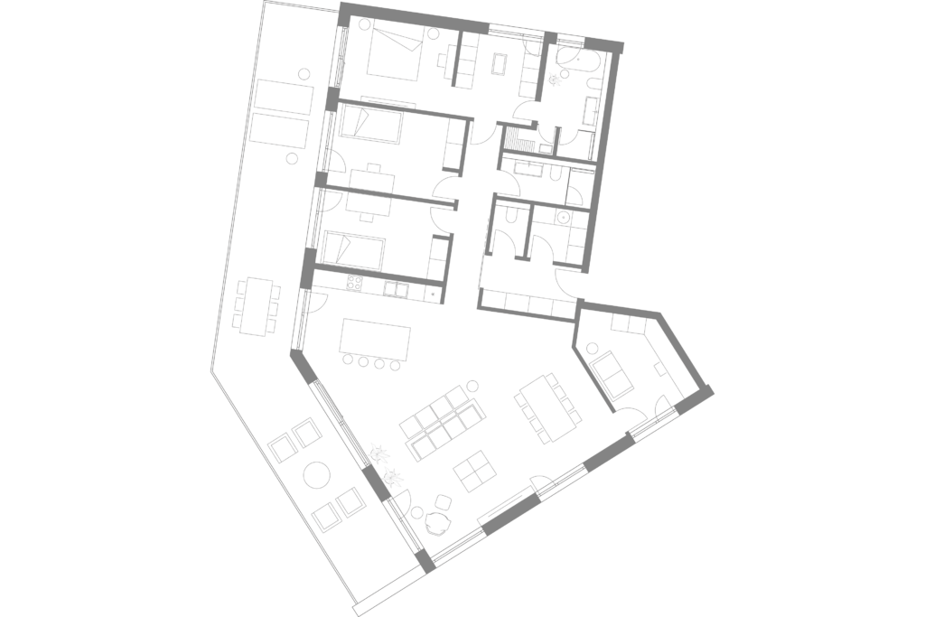 Wohnungen Salzburg Planung Top 04 Terrassen Suite